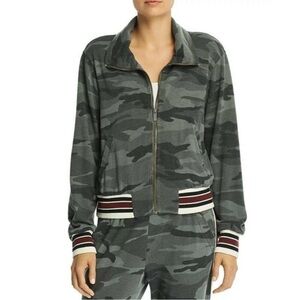 NWOT Splendid Camo Full Zip Jacket Size Small